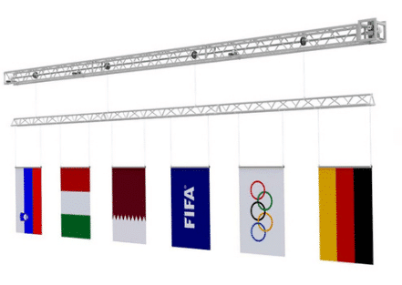 Flag hoist system