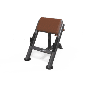 Sitting bicep training chair